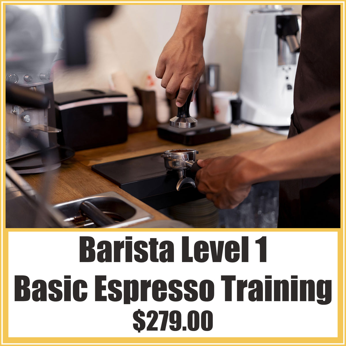 Barista Level 1: Basic Espresso Training