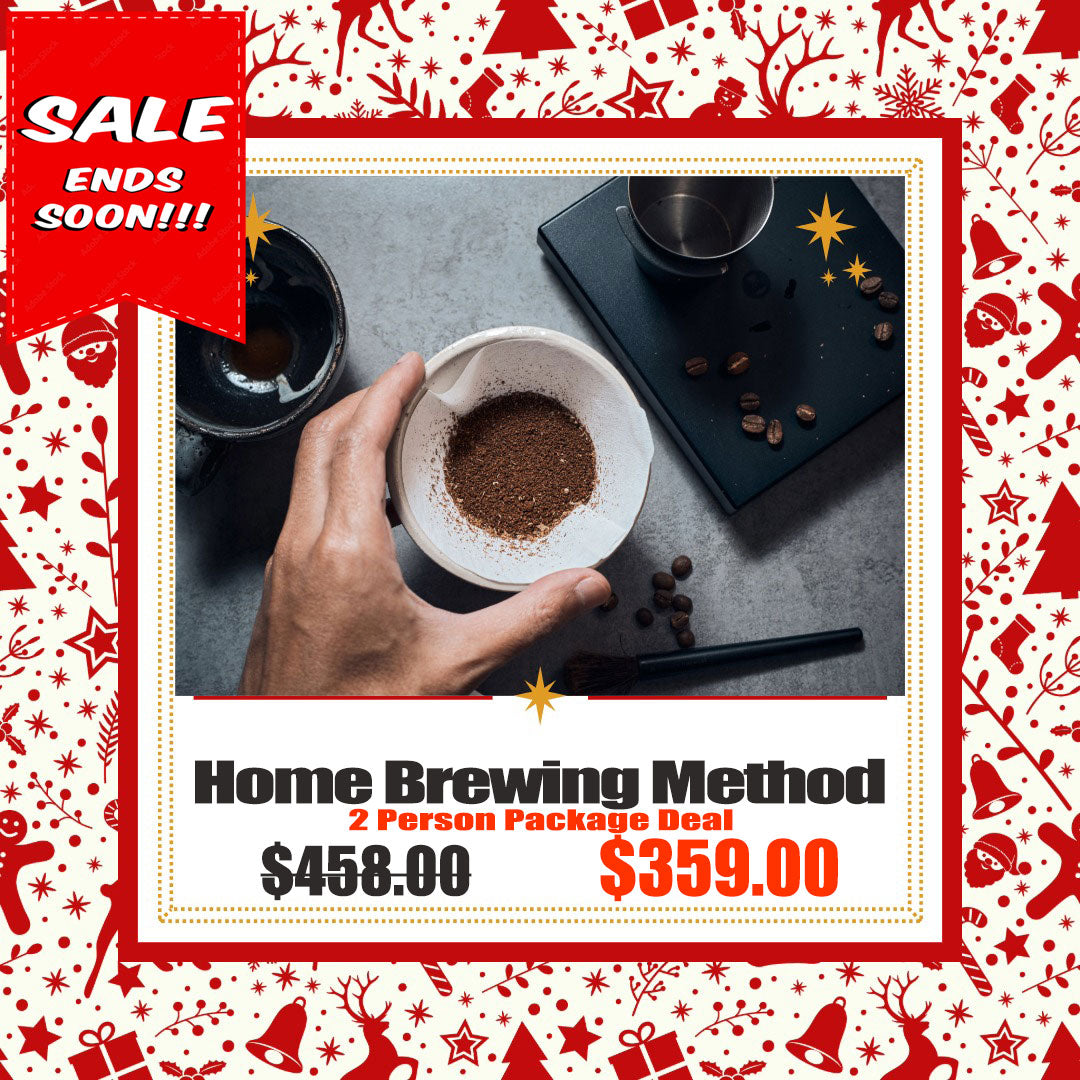 Home Brewing Methods 2 Person Package